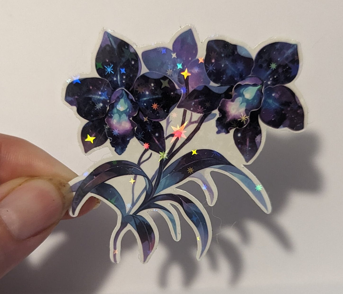 Night Orchid Sticker