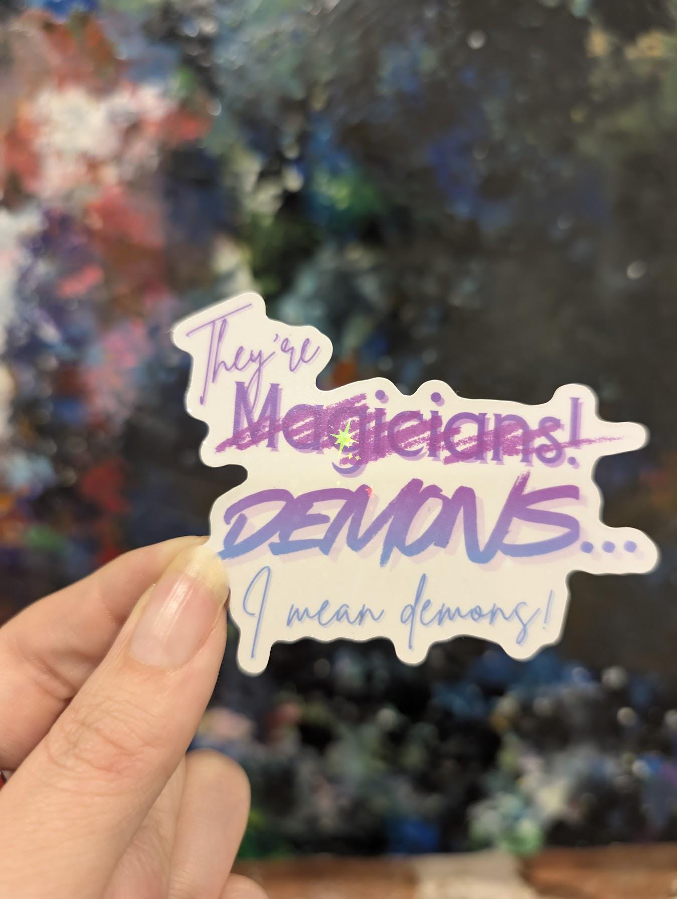 K-pop themed sticker bundle | Demon Hunter
