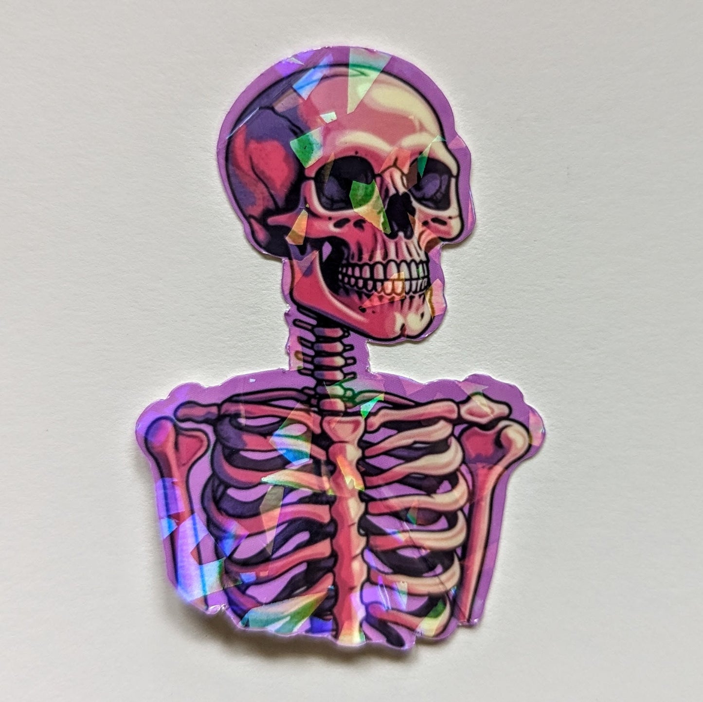 Skelly Skeleton Sticker