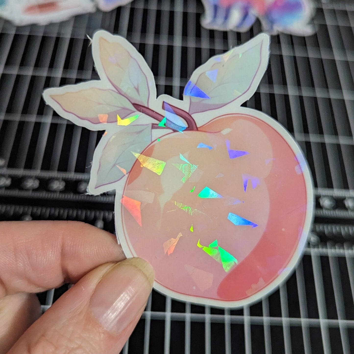 Pastel peach sticker