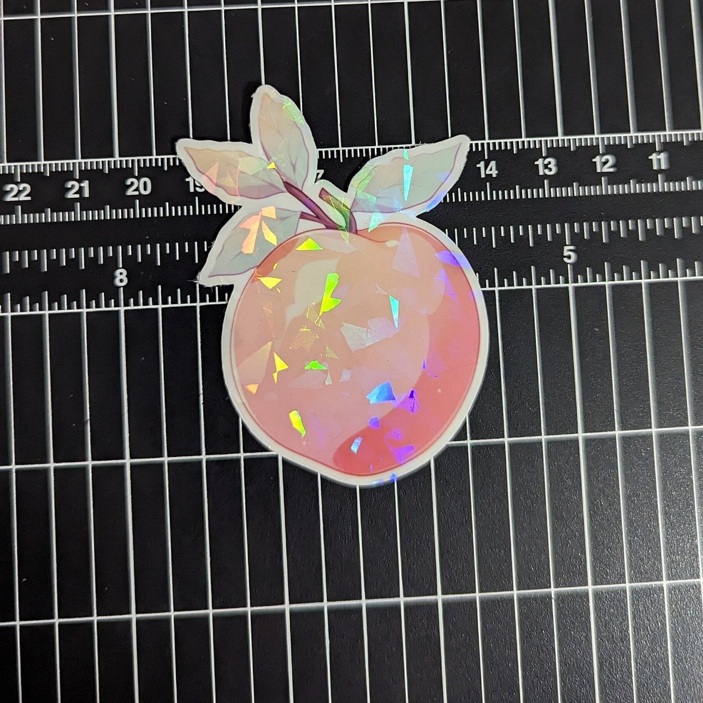 Pastel peach sticker