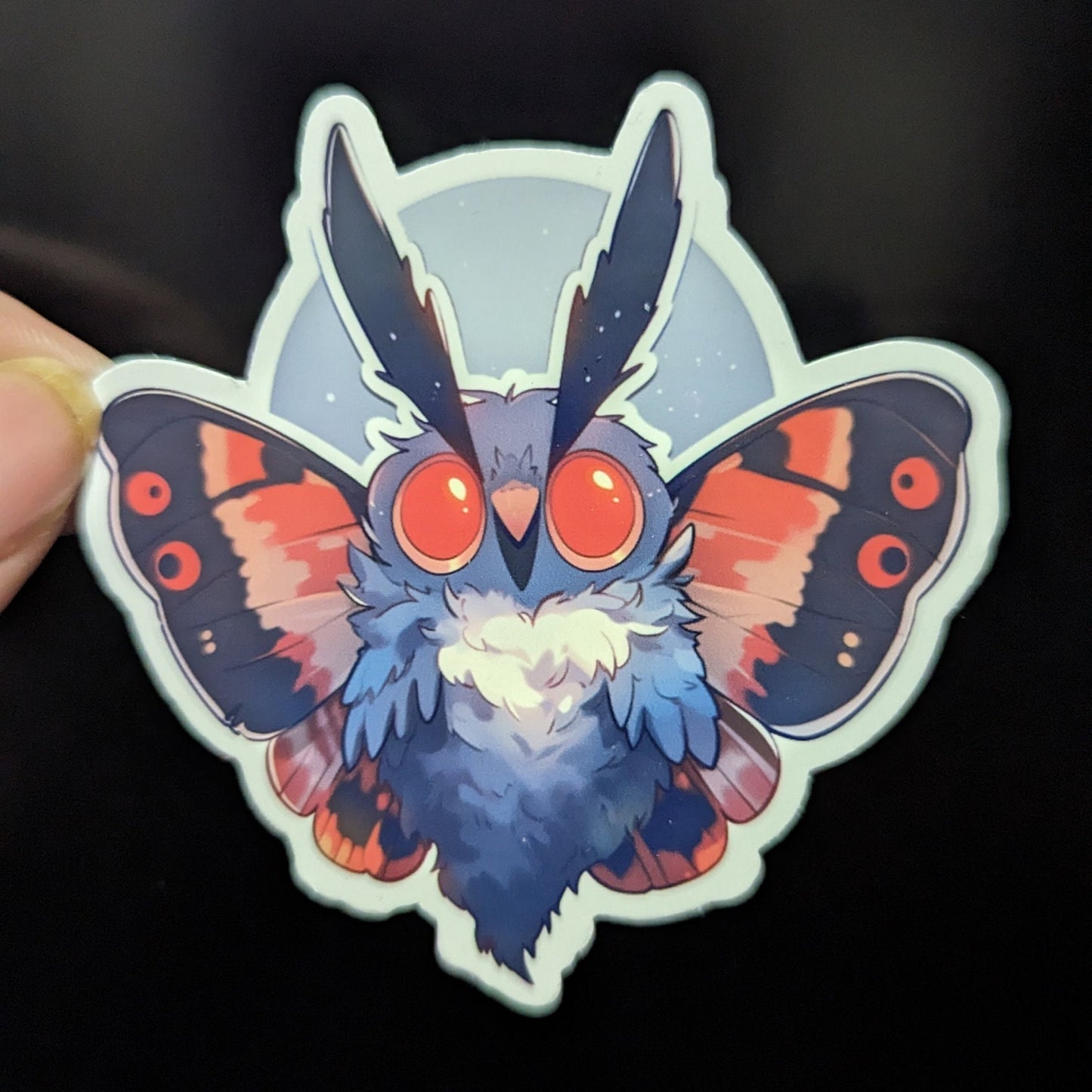 Mothman sticker