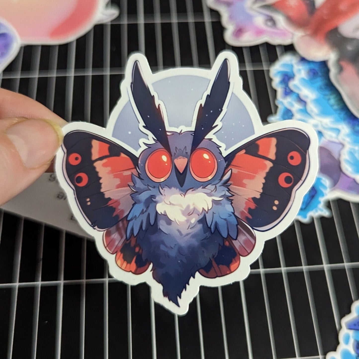 Mothman sticker