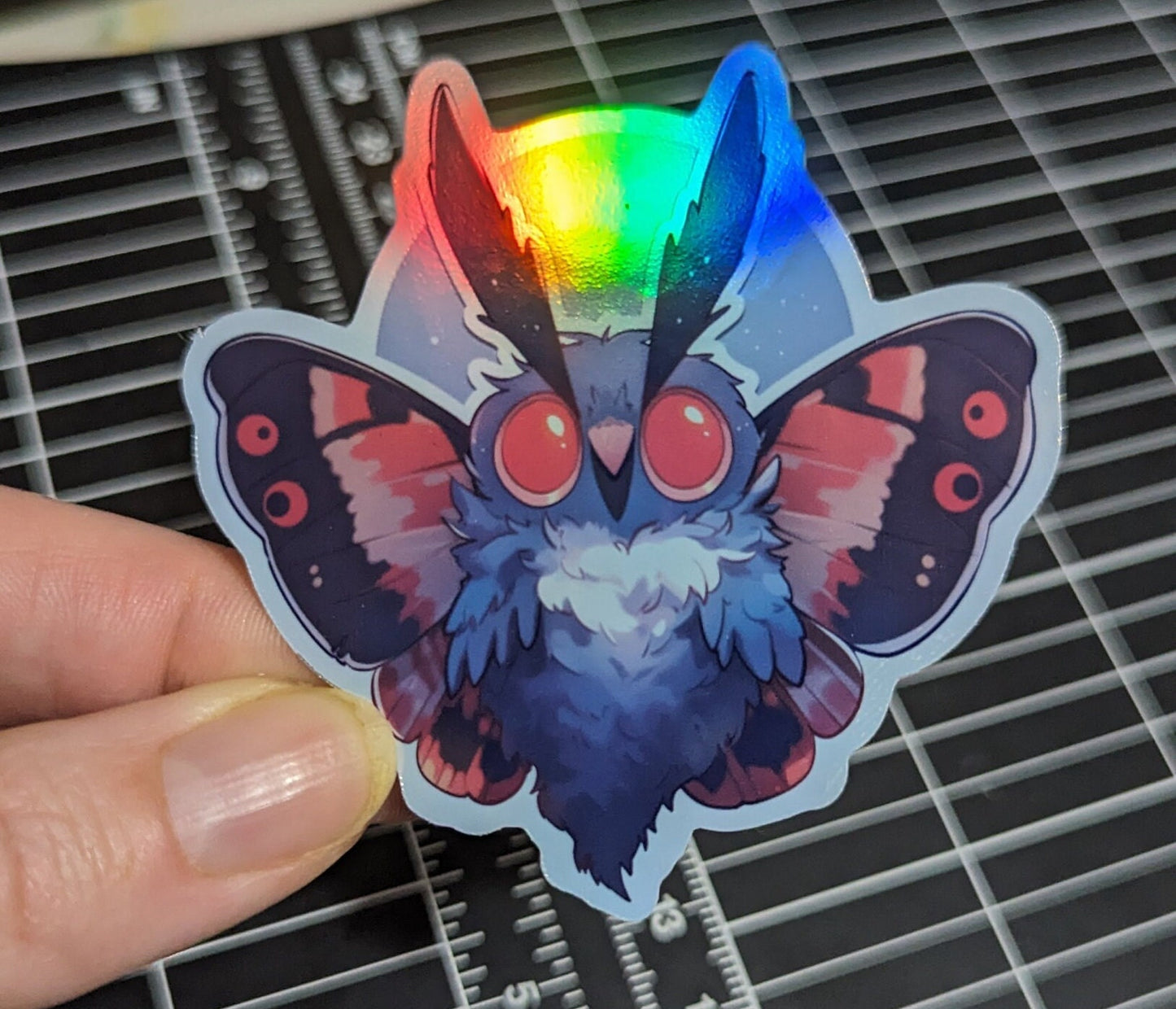 Mothman sticker