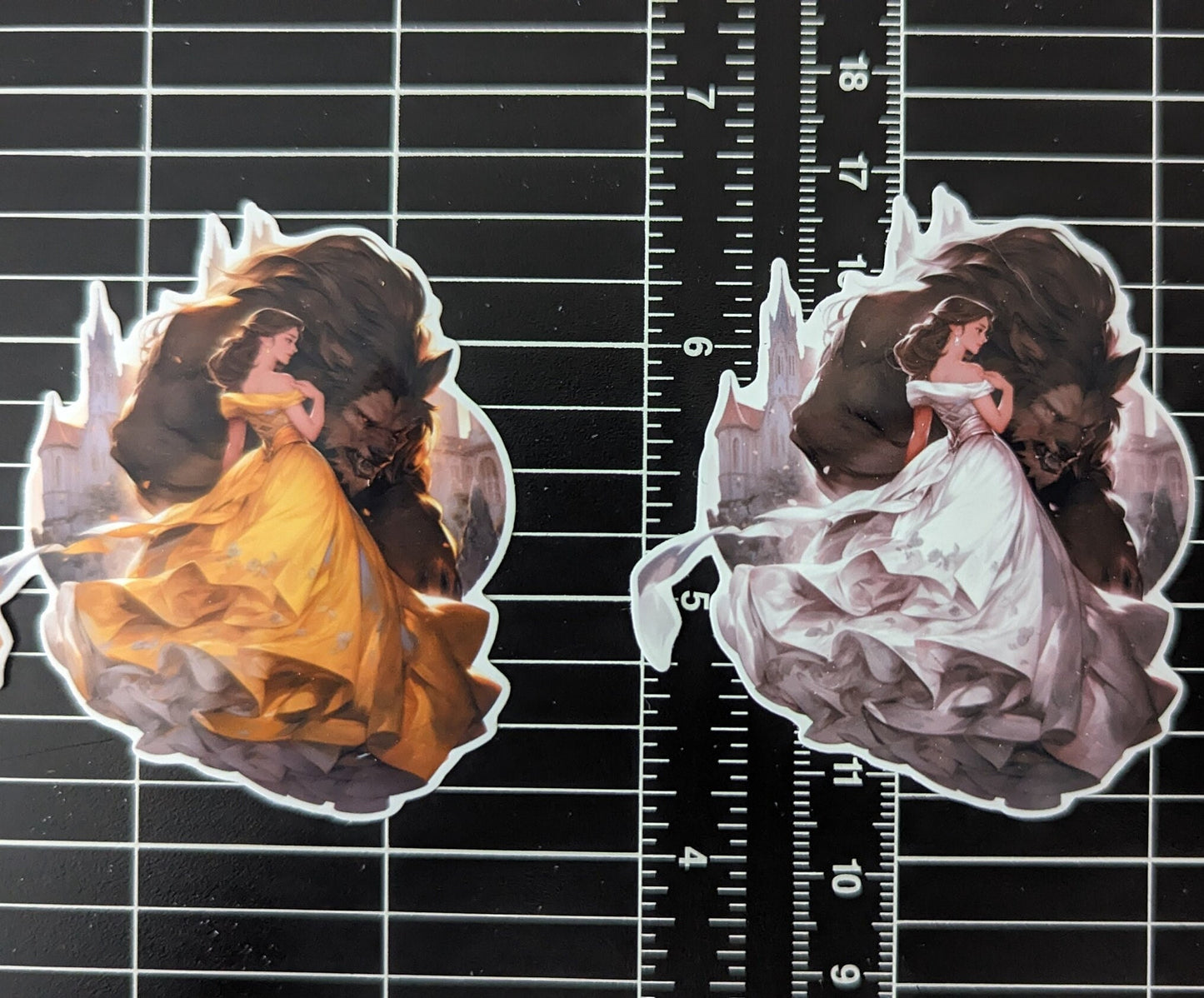 Beauty and the beast Sticker