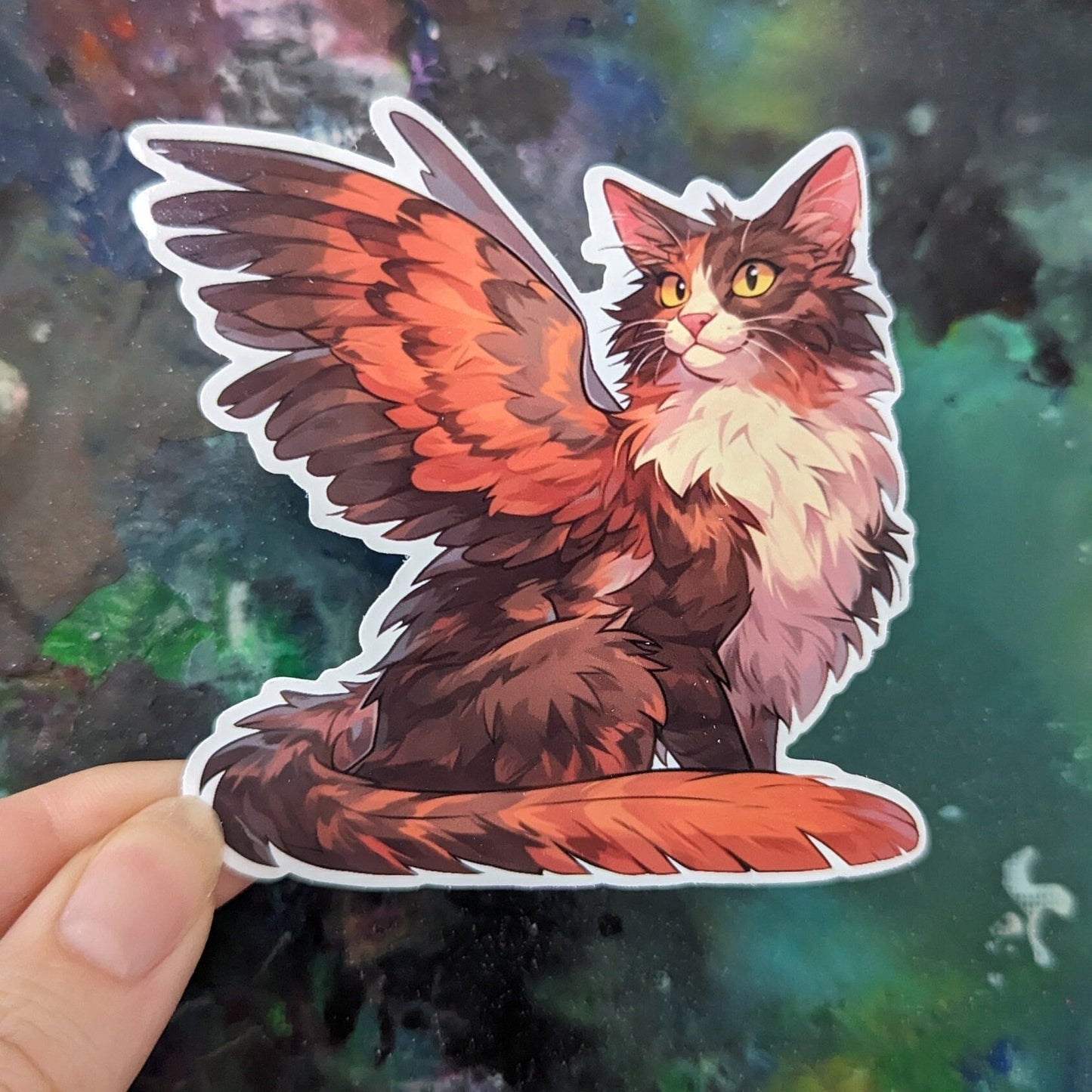 Tressym | winged cat