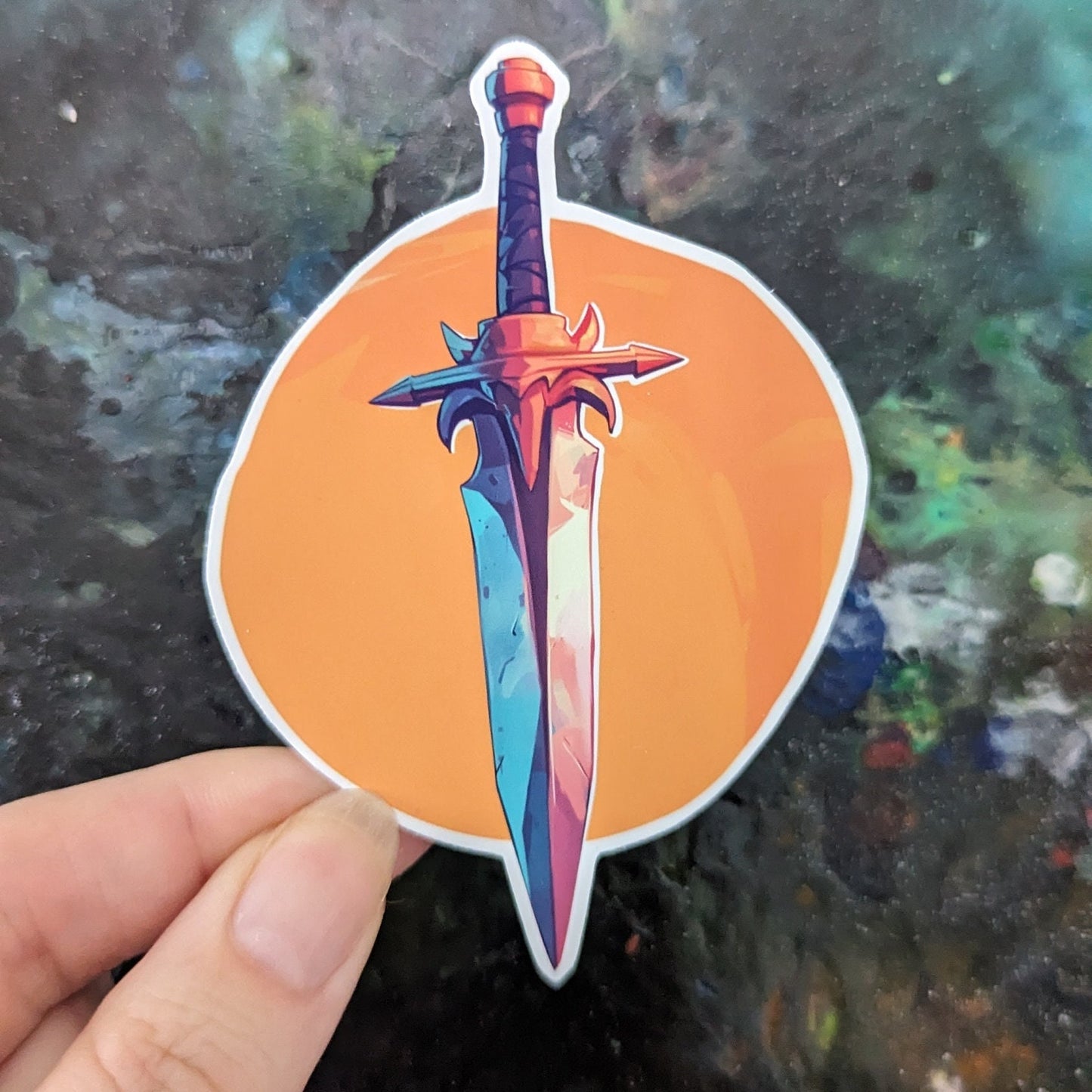 Deadly Dagger sticker