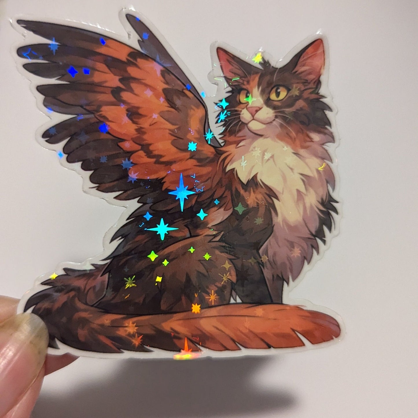 Tressym | winged cat