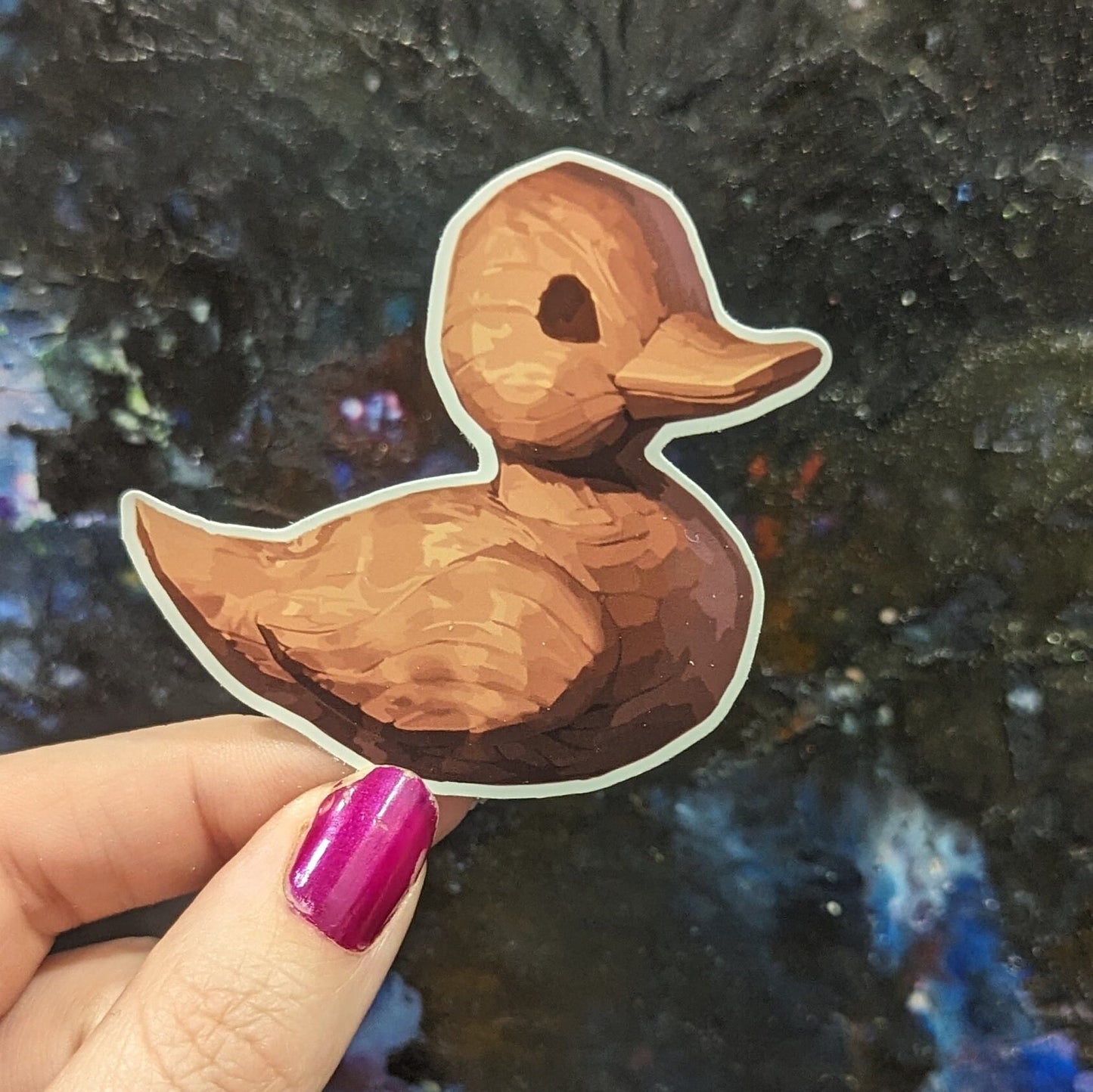 Wooden duck