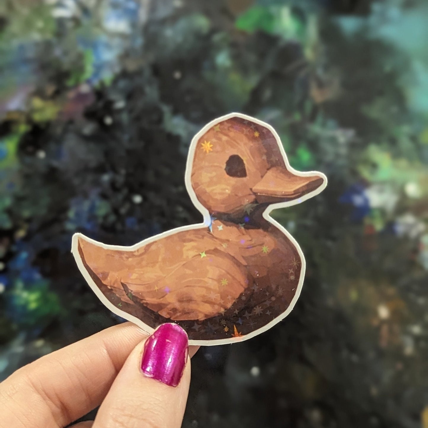 Wooden duck