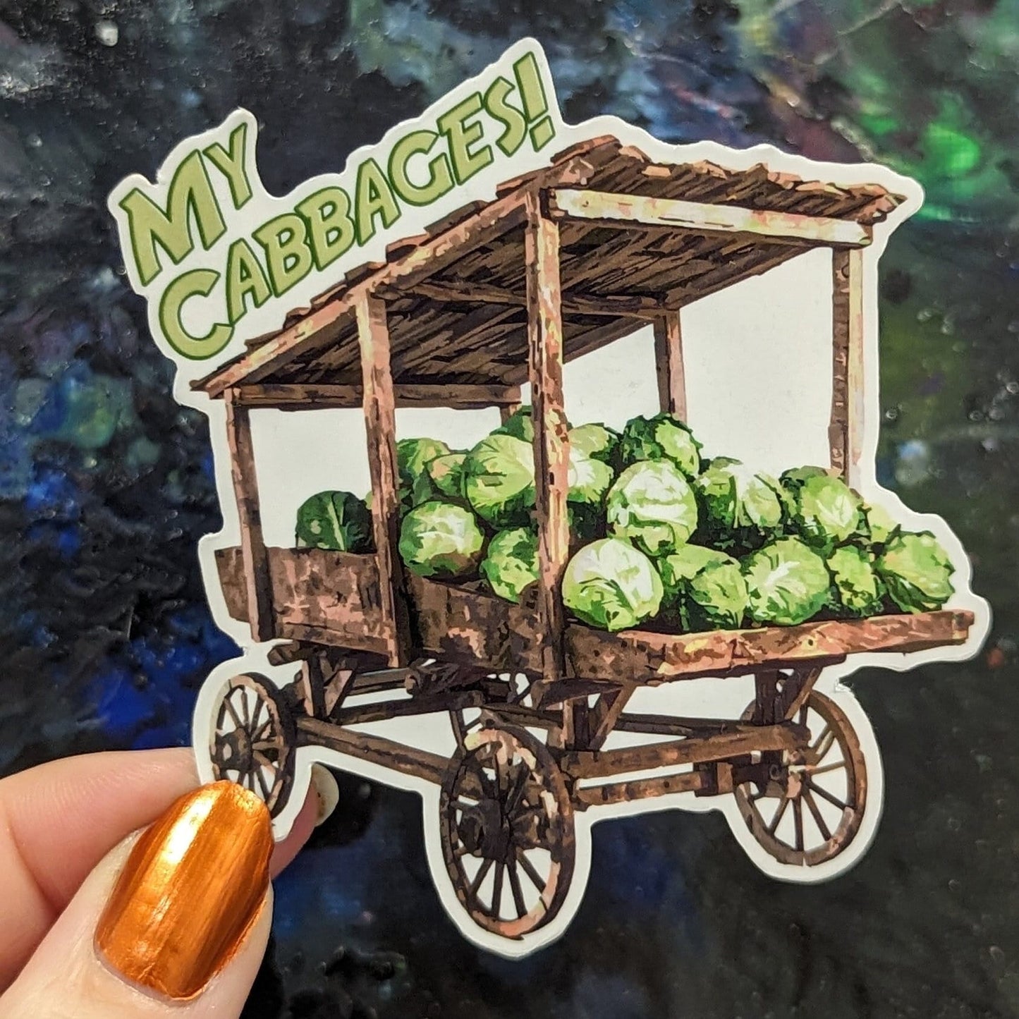 My Cabbage Cart!