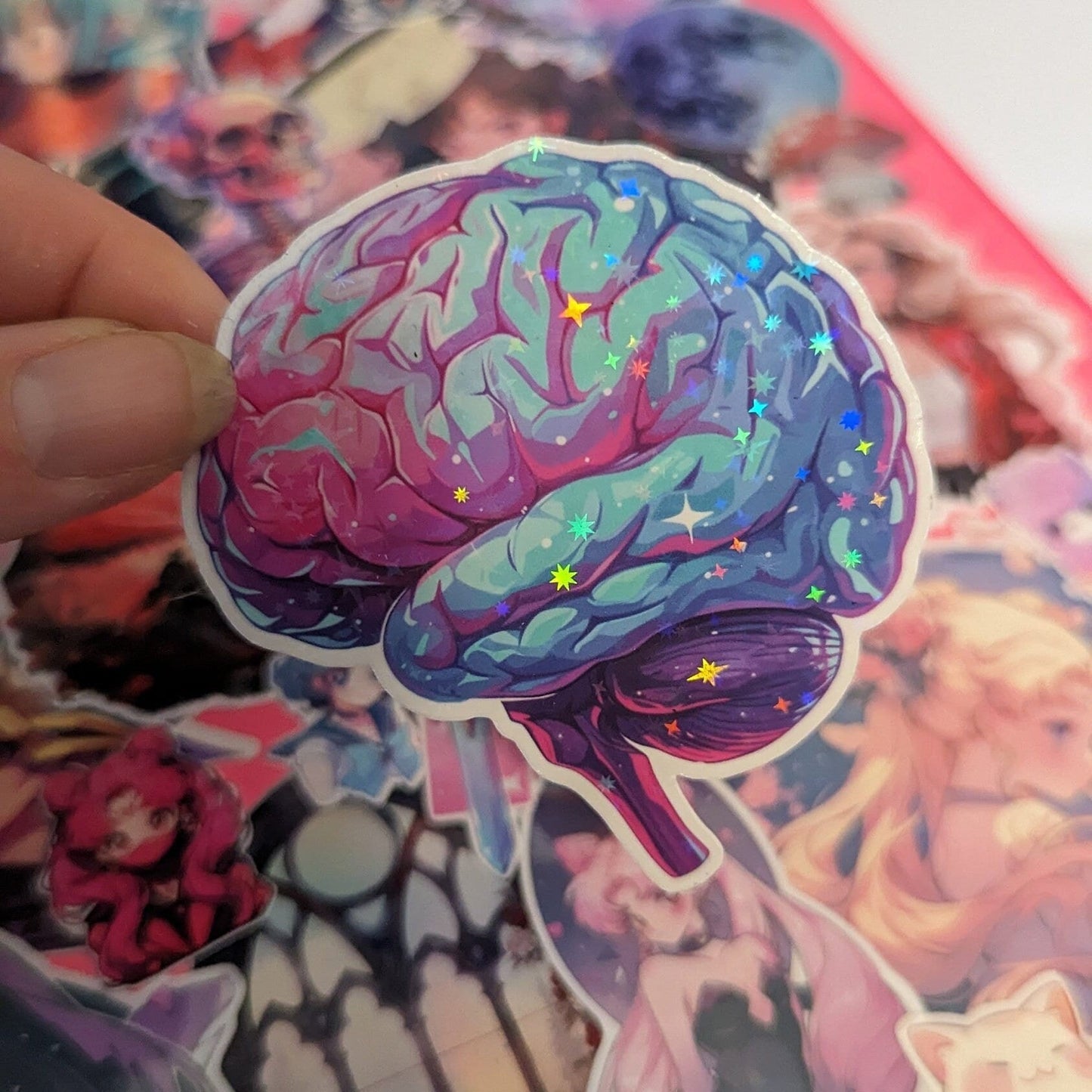 Brains sticker