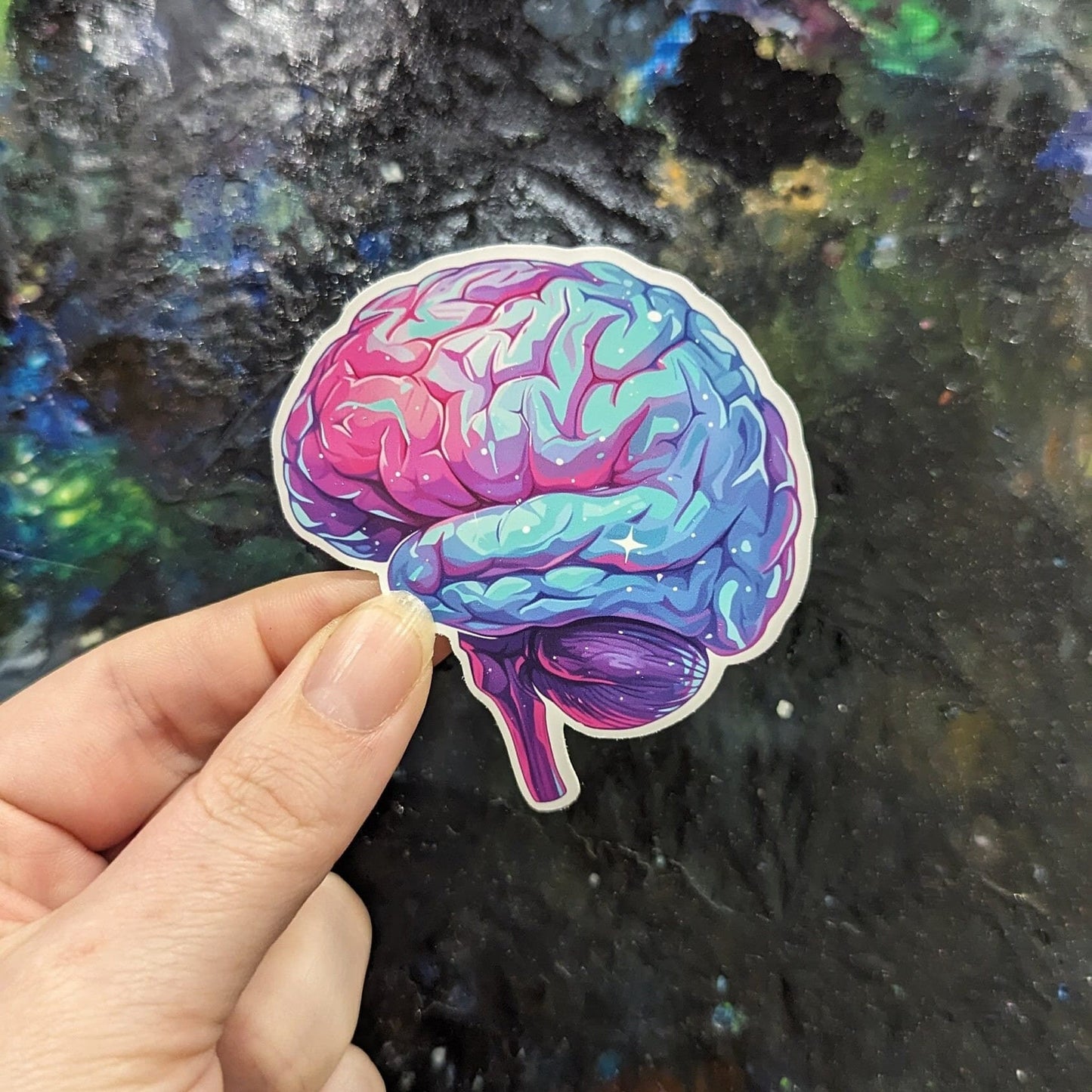 Brains sticker