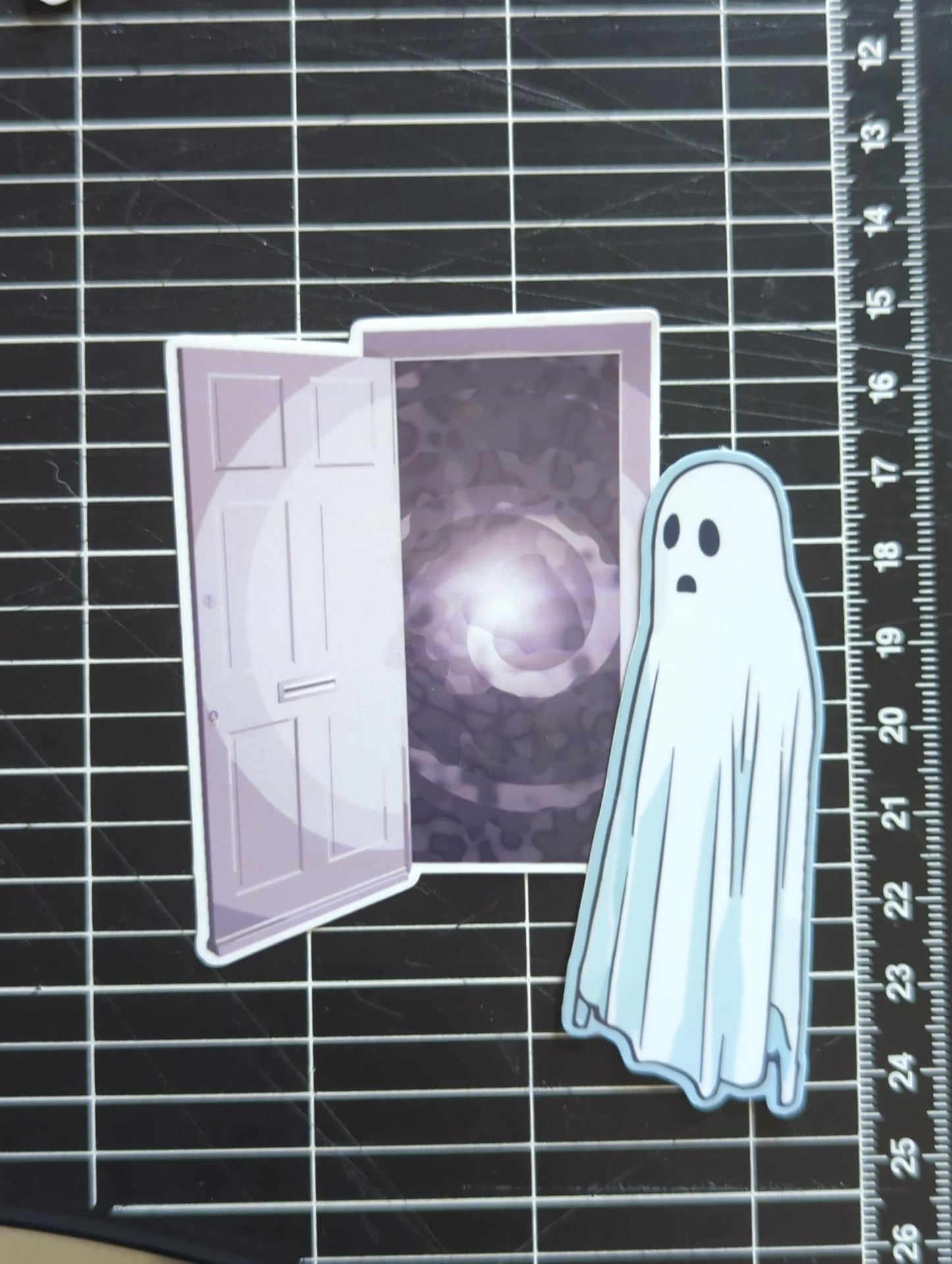 Twilight Spooky Zone Door with portal | vinyl sticker | waterproof