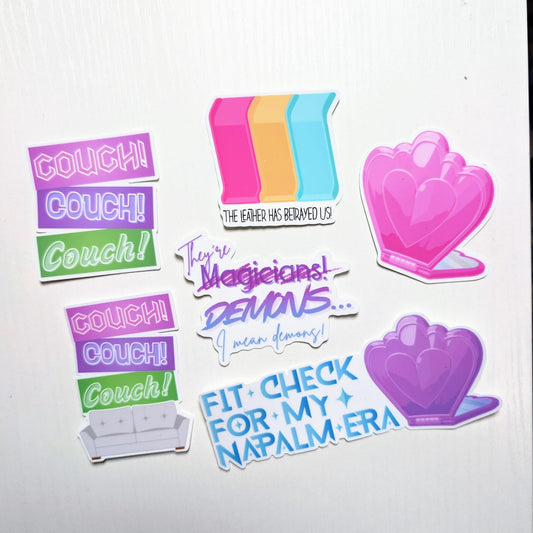 K-pop themed sticker bundle  | Demon Hunter