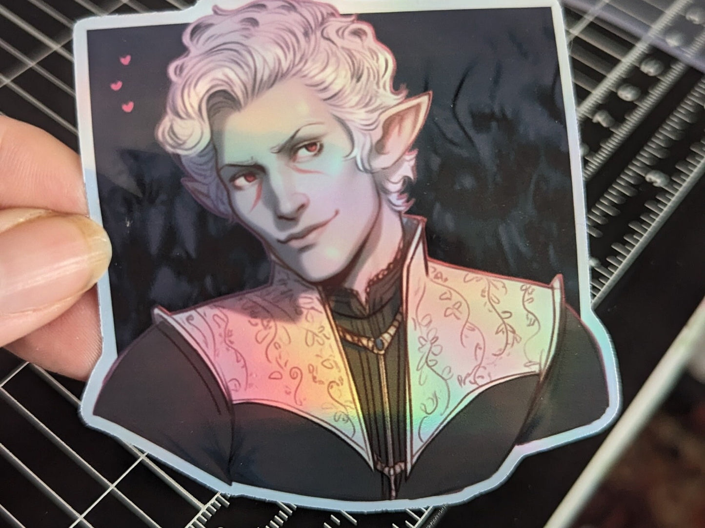 Vampire Elf Sticker