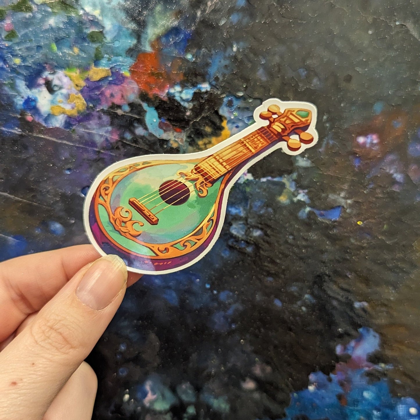 Bard's Lute Sticker