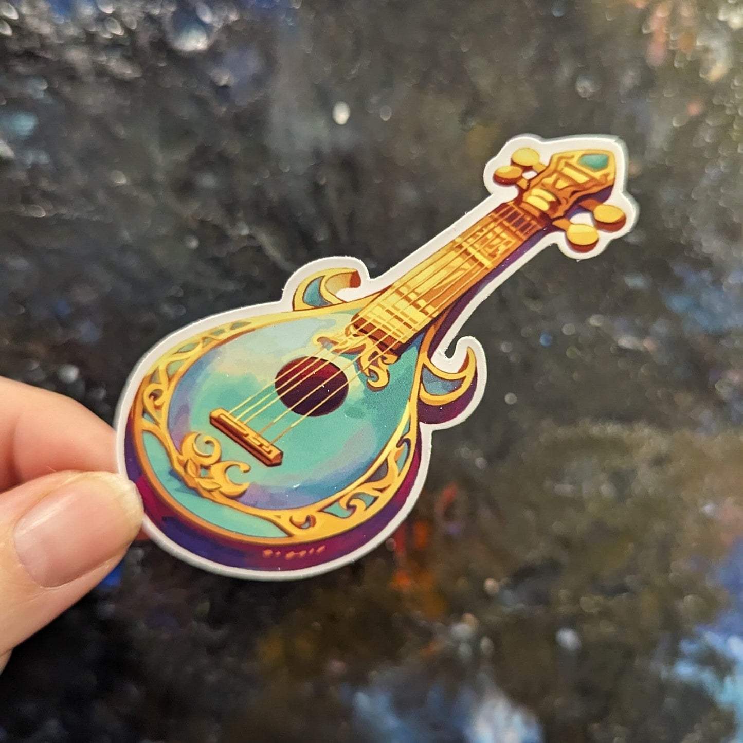 Bard's Lute Sticker